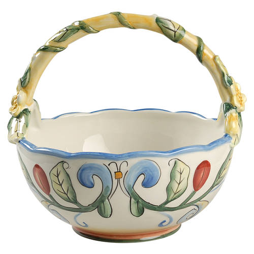 Ricamo Accessories Basket Bowl