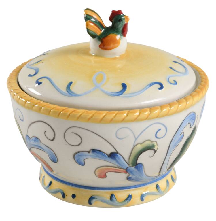 Ricamo Accessories Sugar Bowl & Lid