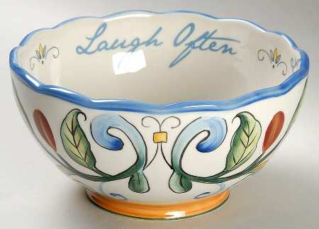 Ricamo Accessories Sentiment Bowl