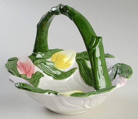 Spring Parade 5" Handled Basket