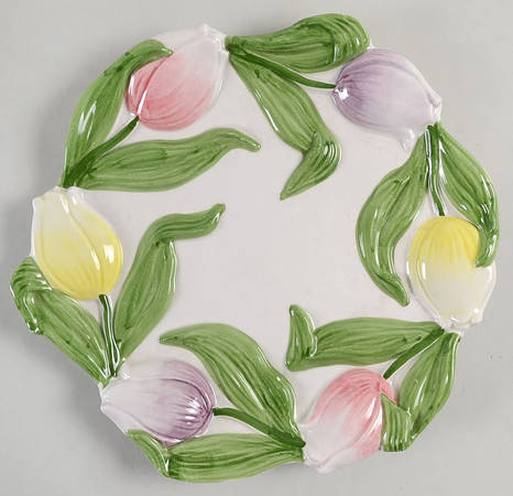 Spring Parade Canape Plate