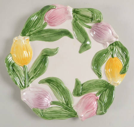 Spring Parade Canape Plate