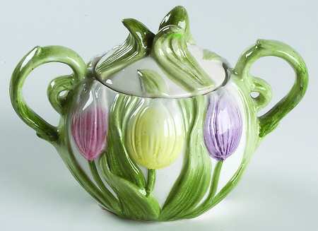 Spring Parade Sugar Bowl & Lid