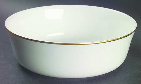 Infinity Gold 8" Round Vegetable Bowl