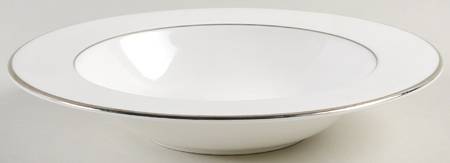 Infinity Platinum Rim Soup Bowl