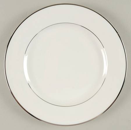 Infinity Platinum Salad Plate