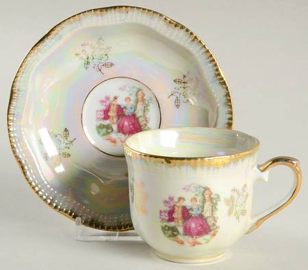 FCQ1 Flat Demitasse Cup & Saucer Set