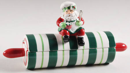 Santa's Kitchen Sculpted Box & Lid