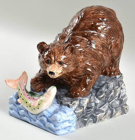 Sequoia Animals Single China Bookend
