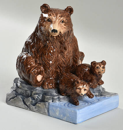 Sequoia Animals Single China Bookend