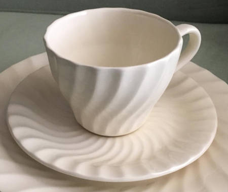 FOP2 Flat Cup & Saucer Set