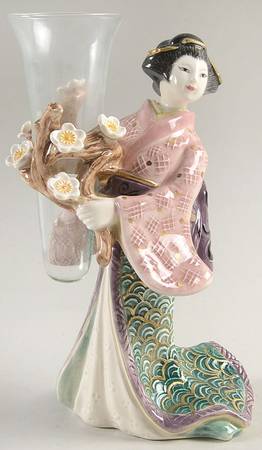 Kyoto Festival 6" Bud Vase