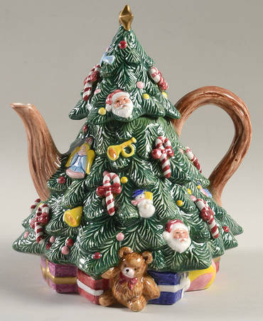 Yule Tree Teapot & Lid