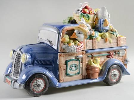 Gooseberry Lane Figural Cookie Jar & Lid