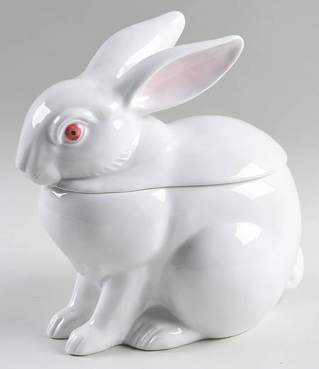 Rabbits Cookie Jar & Lid