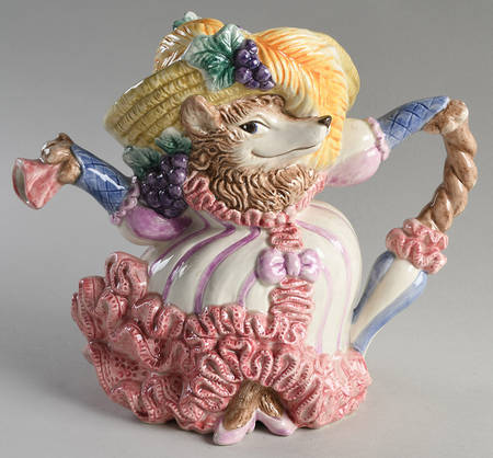 Hat Party Teapot & Lid