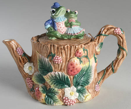 Hat Party Teapot & Lid