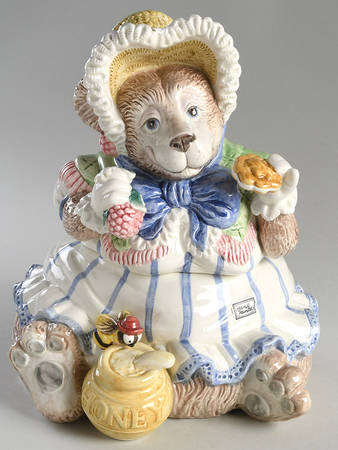 Hat Party Cookie Jar & Lid