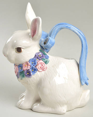 Flora Bunny-White by Fitz &amp; Floyd