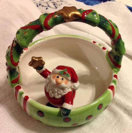 Merry Christmas Small Basket