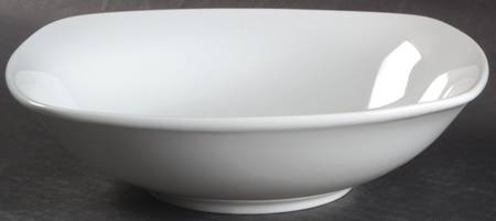 Gourmet White Square Cereal Bowl
