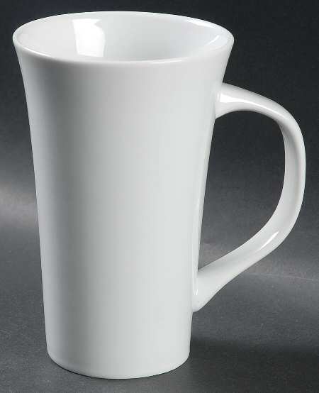 Gourmet White Latte Mug by Fitz & Floyd