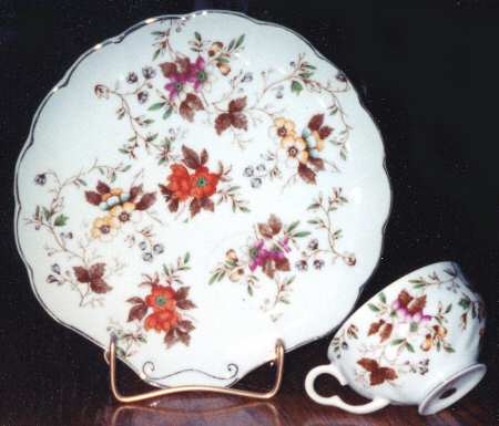 Autumn Glory Snack Plate & Cup Set