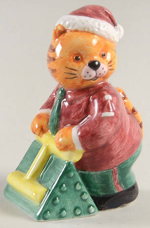 Santa's Railroad Stacking Salt Shaker