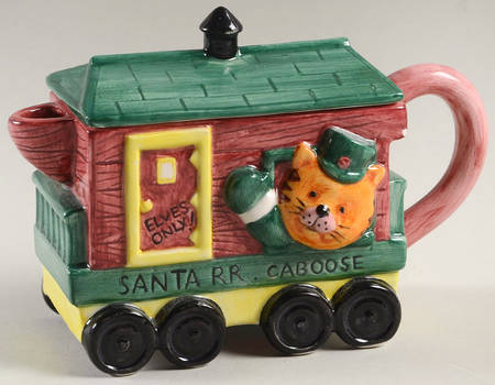 Santa's Railroad by Fitz &amp; Floyd