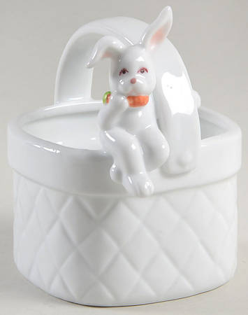 Bunny 4" Handled Basket
