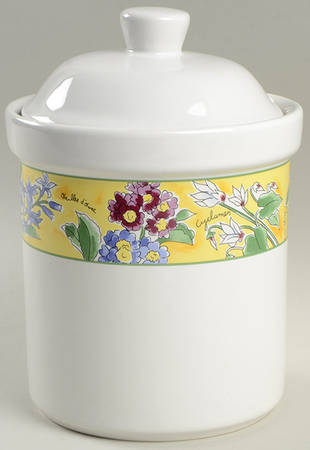 Creme Brulee Medium Canister & Lid