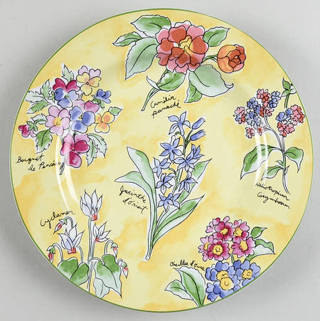 Creme Brulee Salad Plate