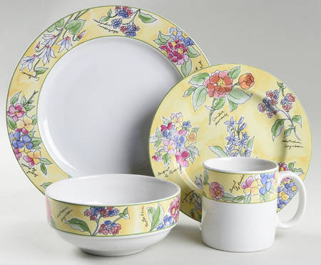 Creme Brulee 4 Piece Place Setting