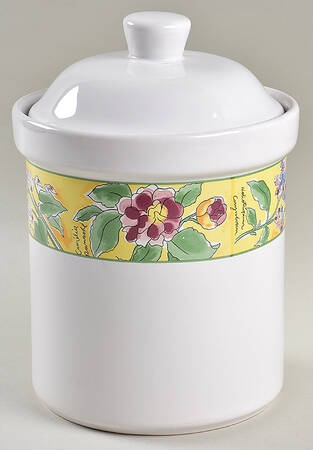 Creme Brulee Extra Large Canister & Lid