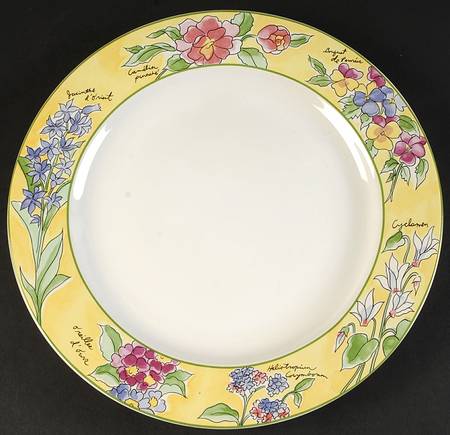 Creme Brulee 12" Chop Plate (Round Platter)