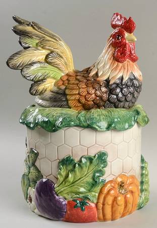 Country Road Large Canister & Lid