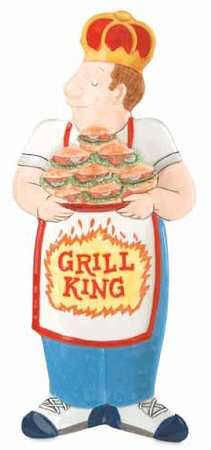 Grillin and Chillin Bread Tray