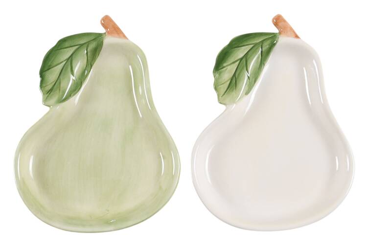 Sommer Hill Pear Shaped Plate (Set of 2)