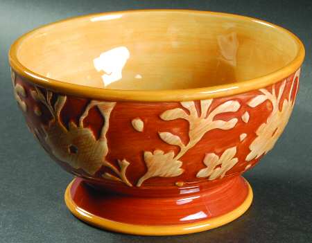 Del Vino Flowers Soup/Cereal Bowl