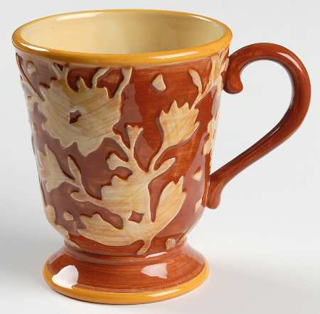 Del Vino Flowers Mug