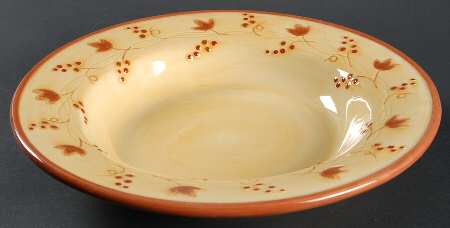 Del Vino Grapevine 10" Individual Pasta Bowl