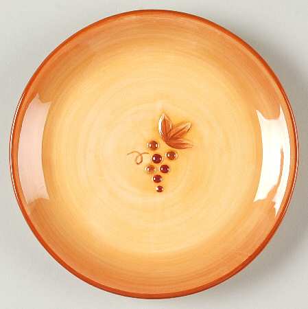 Del Vino Grapevine Party Plate