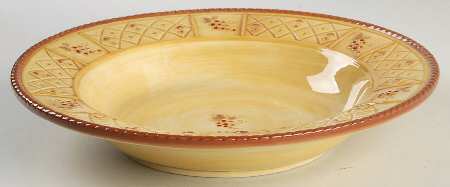 Del Vino Trellis 10" Individual Pasta Bowl