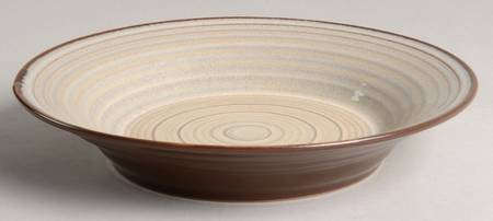 Palisades Beige Large Rim Soup Bowl