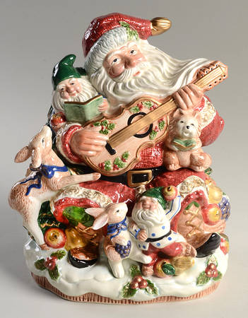 Forest Festival Cookie Jar & Lid