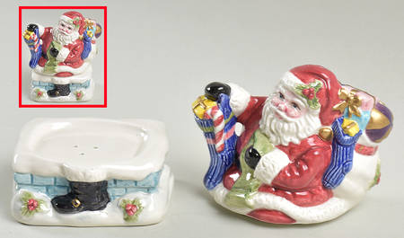 Toyland Santa Stacking Figure Salt & Pepper Set