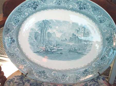 Rhine 18" Oval Serving Platter