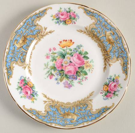 Montrose Blue Bread & Butter Plate