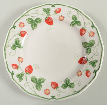 Strawberry Field Salad Plate