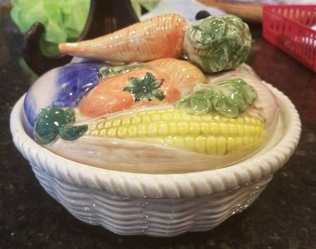 Garden Basket Candy Box & Lid